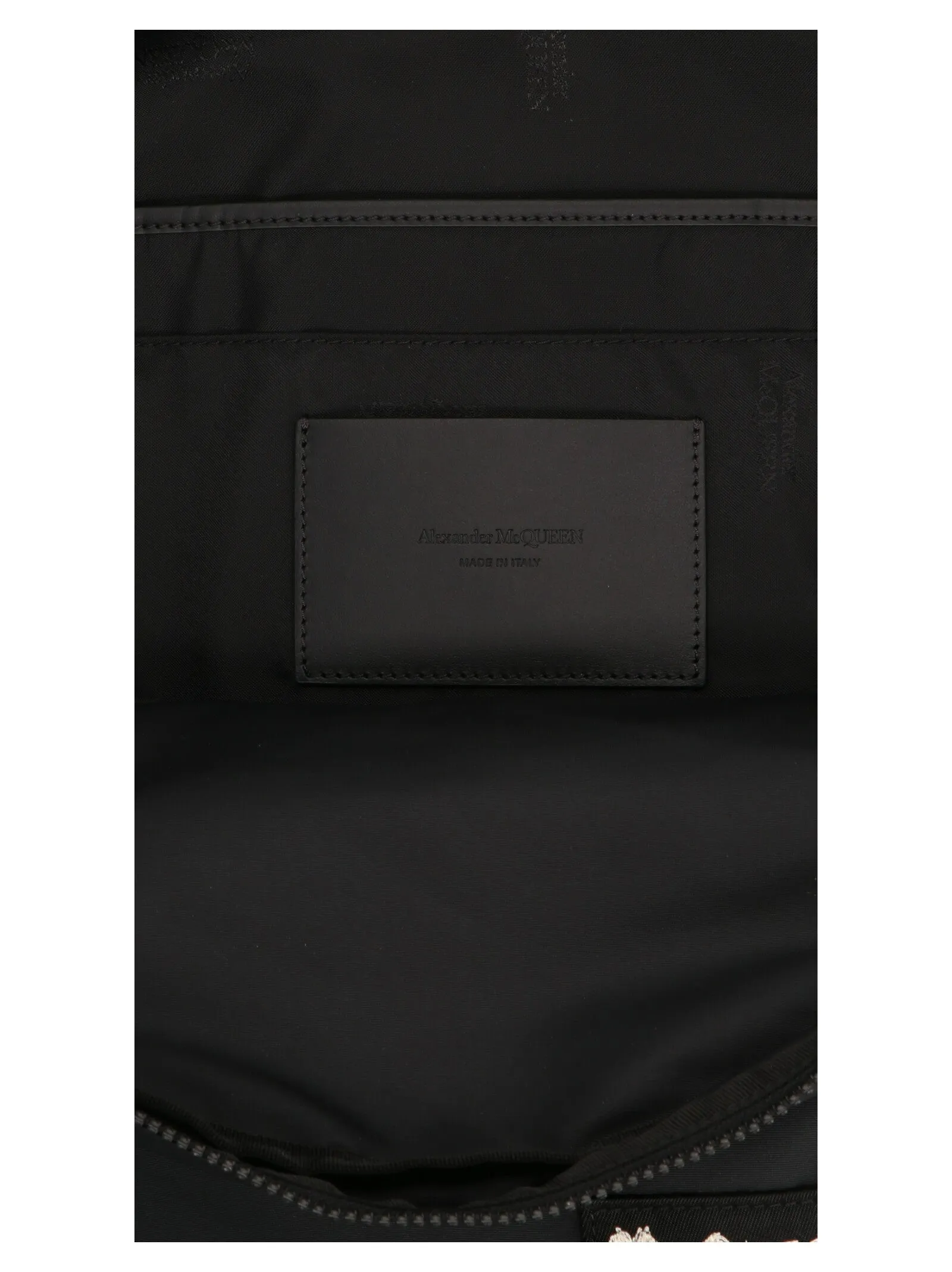 Alexander McQueen Metropolitan Logo Patch Backpack