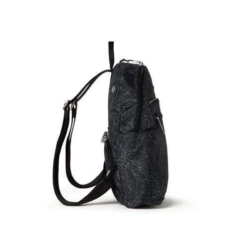 Anti-Theft Vacation Backpack-Midnight Blossom