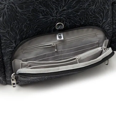 Anti-Theft Vacation Backpack-Midnight Blossom