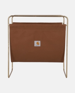 Canvas Magazine Stand Hamilton Brown