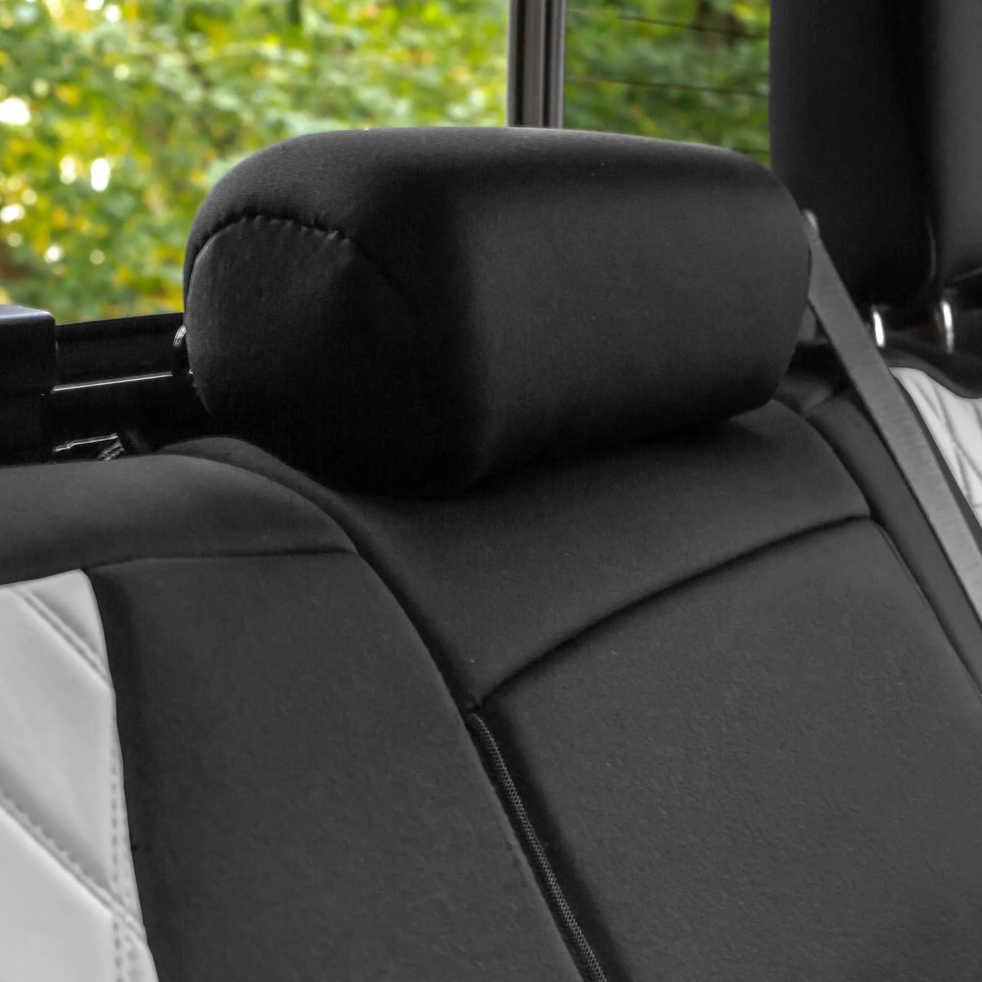 Chevrolet Silverado 1500 2500HD 3500HD RST | LTZ | HIGH COUNTRY  2019-2023 -  Rear Set Seat Covers - Gray Ultraflex Neoprene