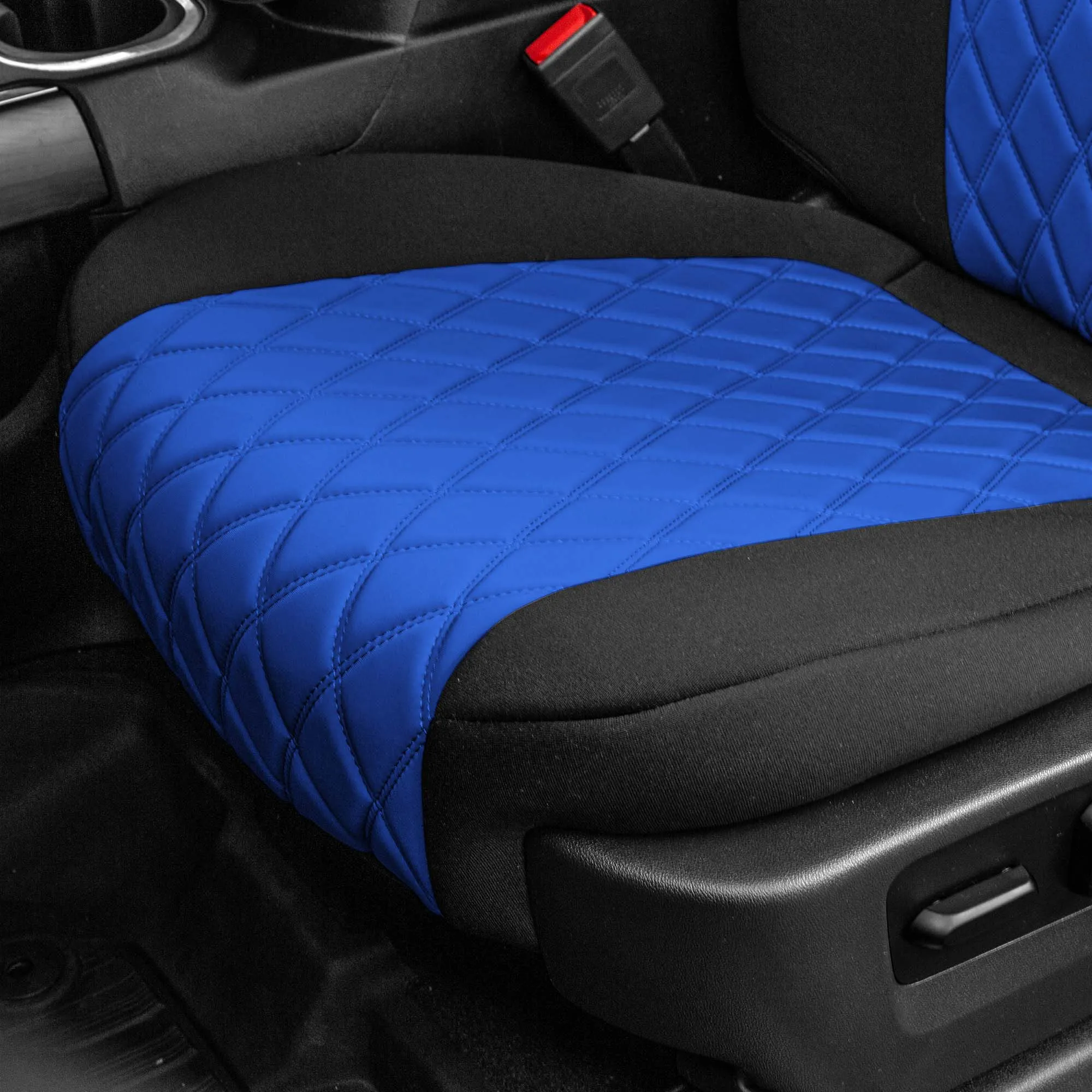 Chevrolet Silverado 1500 2500HD 3500HD WT | LT  2019 - 2023 -  Front Set Seat Covers - Blue Ultraflex Neoprene