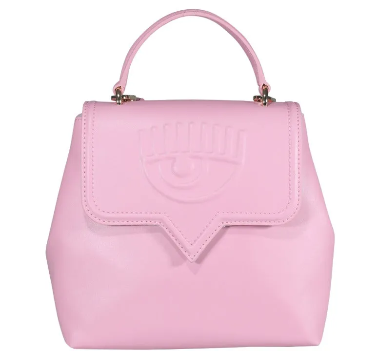 Chiara Ferragni Eyelike Small Top Handle Backpack