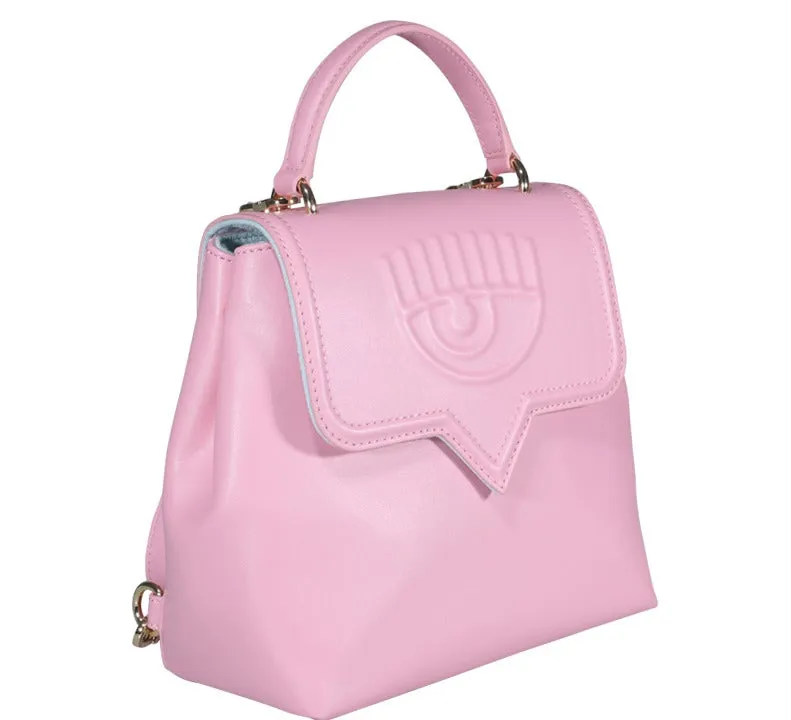 Chiara Ferragni Eyelike Small Top Handle Backpack