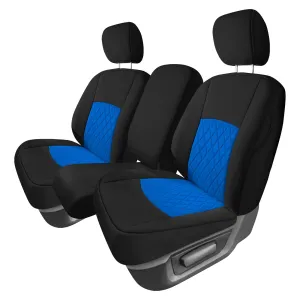 Dodge Ram 1500 2011-2018 & Ram 1500 Classic 2019-2025 - Front Set Seat Covers - Blue Ultraflex Neoprene