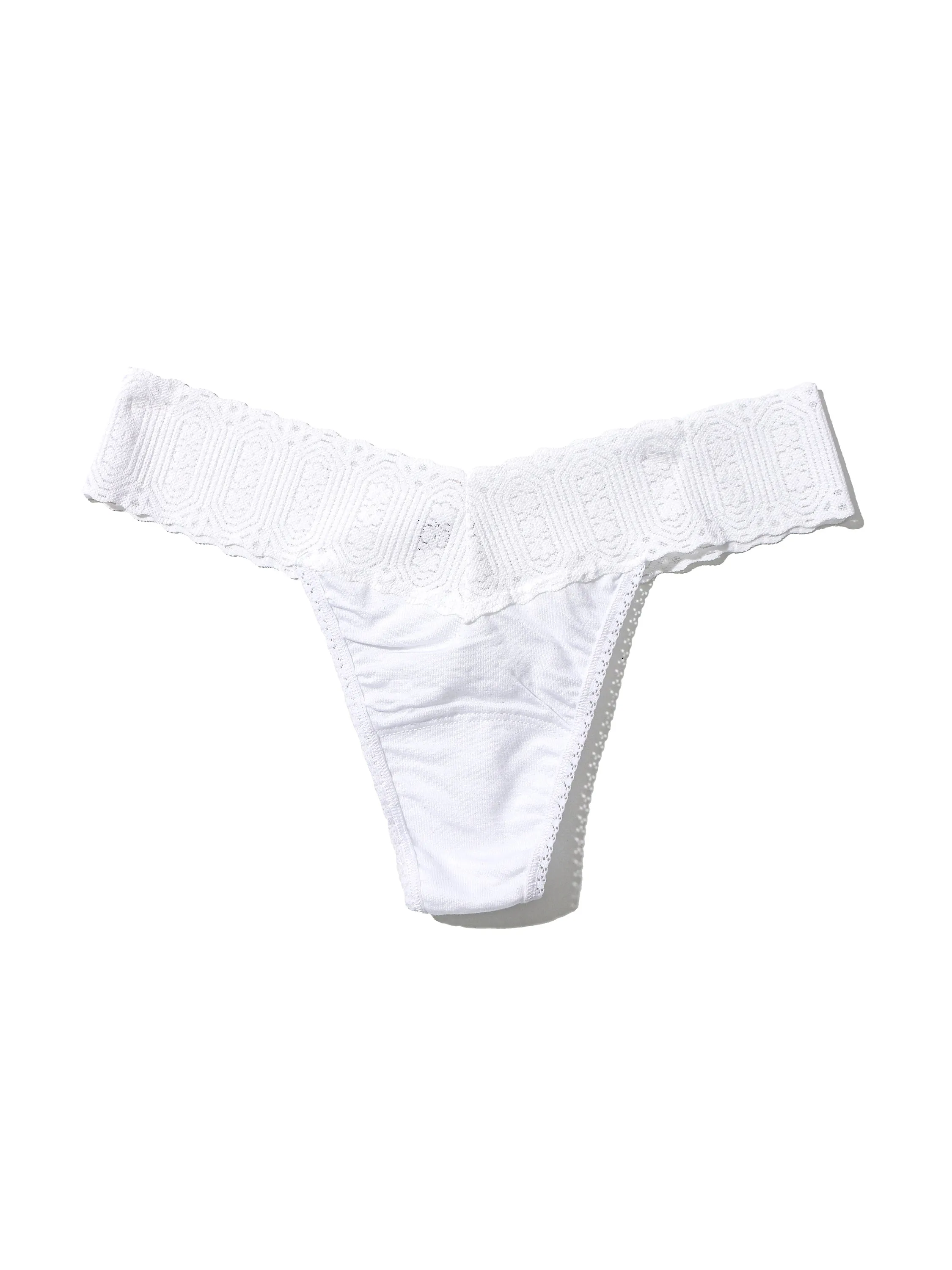 Eco Rx® Lite Low Rise Thong White
