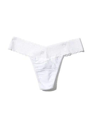 Eco Rx® Lite Low Rise Thong White