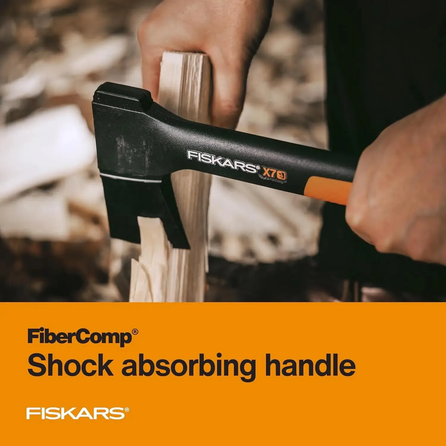 FISKARS FSK378501 - Steel Hatchet - 14"