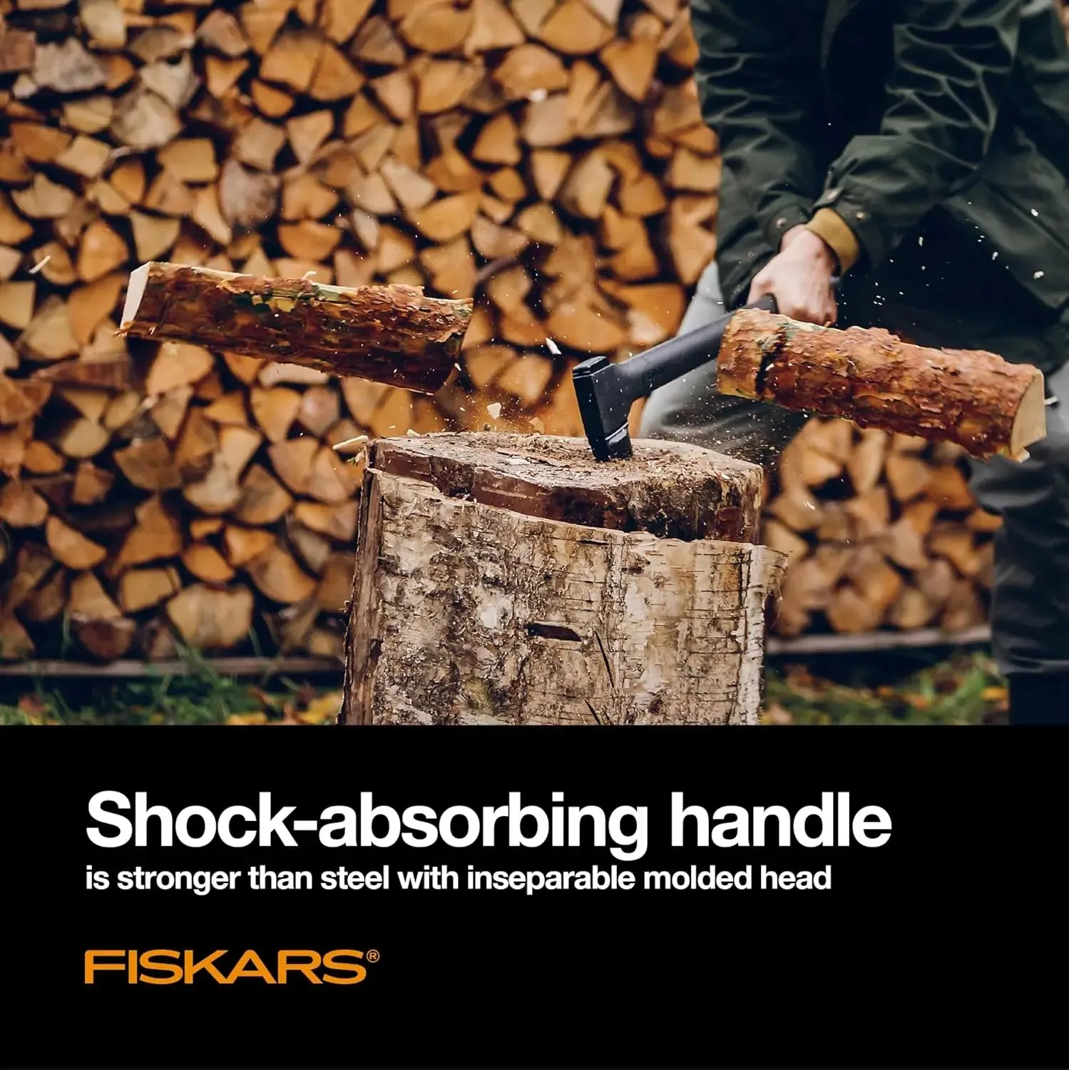 FISKARS FSK378501 - Steel Hatchet - 14"