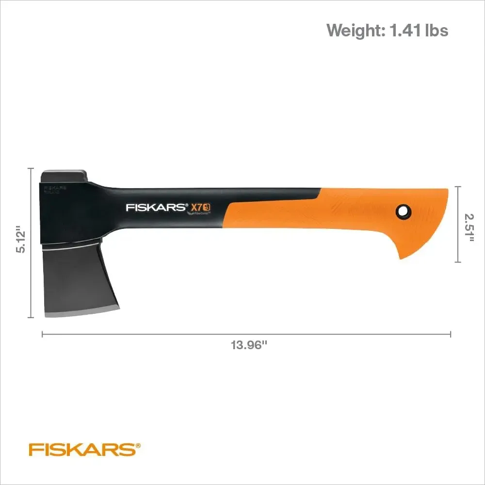 FISKARS FSK378501 - Steel Hatchet - 14"
