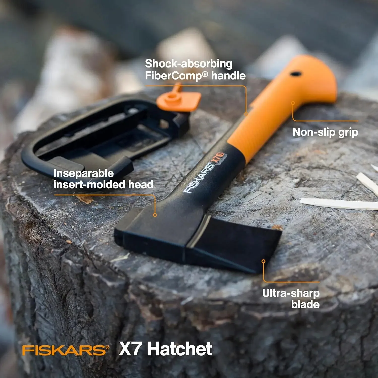 FISKARS FSK378501 - Steel Hatchet - 14"