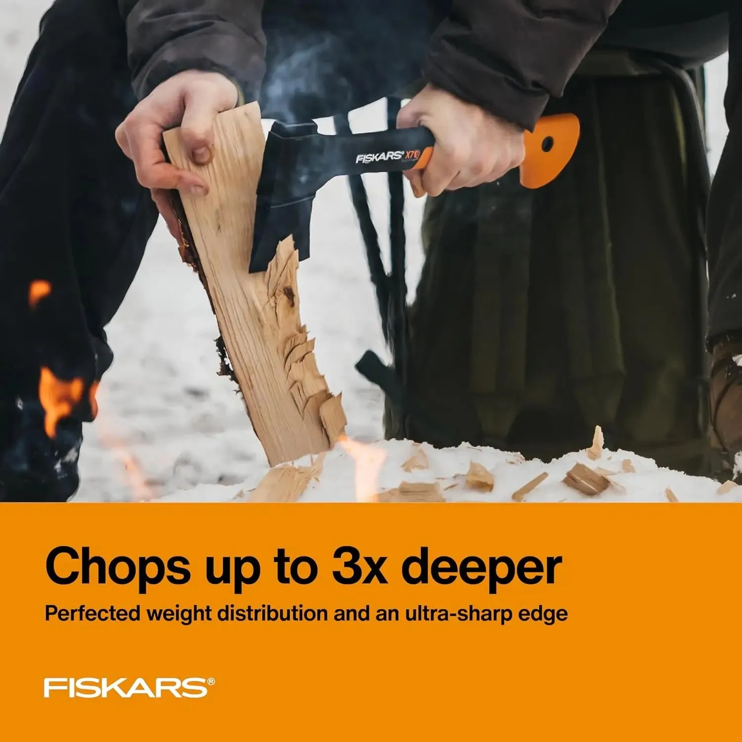 FISKARS FSK378501 - Steel Hatchet - 14"