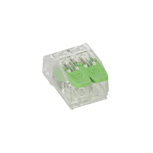 Gardner Bender 19-PCL2 LeverGard Connectors - 2-port lever connectors; 10/bag