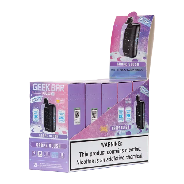 Grape Slush Geek Bar Pulse X 25K Slush Edition