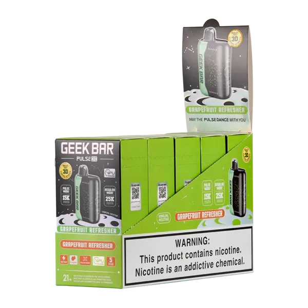 Grapefruit Refresher Geek Bar Pulse X 25k