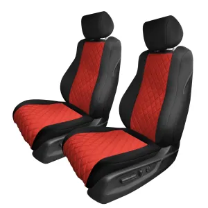 Honda Accord 2018 - 2022 Sport | Sport SE | EX| EX-L | Touring - Front Set Seat Covers - Red Ultraflex Neoprene