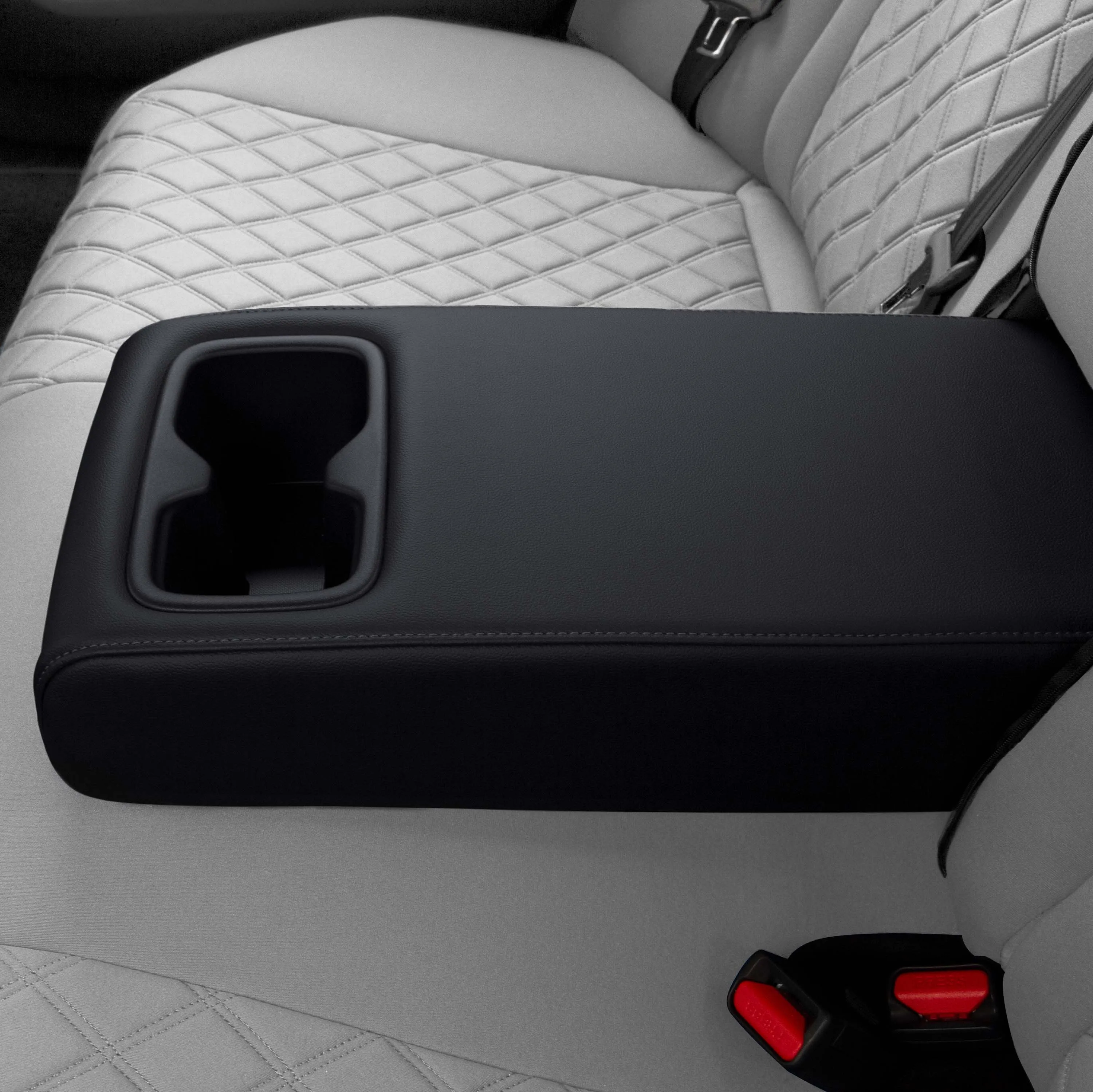 Honda Accord 2018 - 2022 Sport | Sport SE | EX| EX-L | Touring - Rear Set Seat Covers - Solid Gray Ultraflex Neoprene
