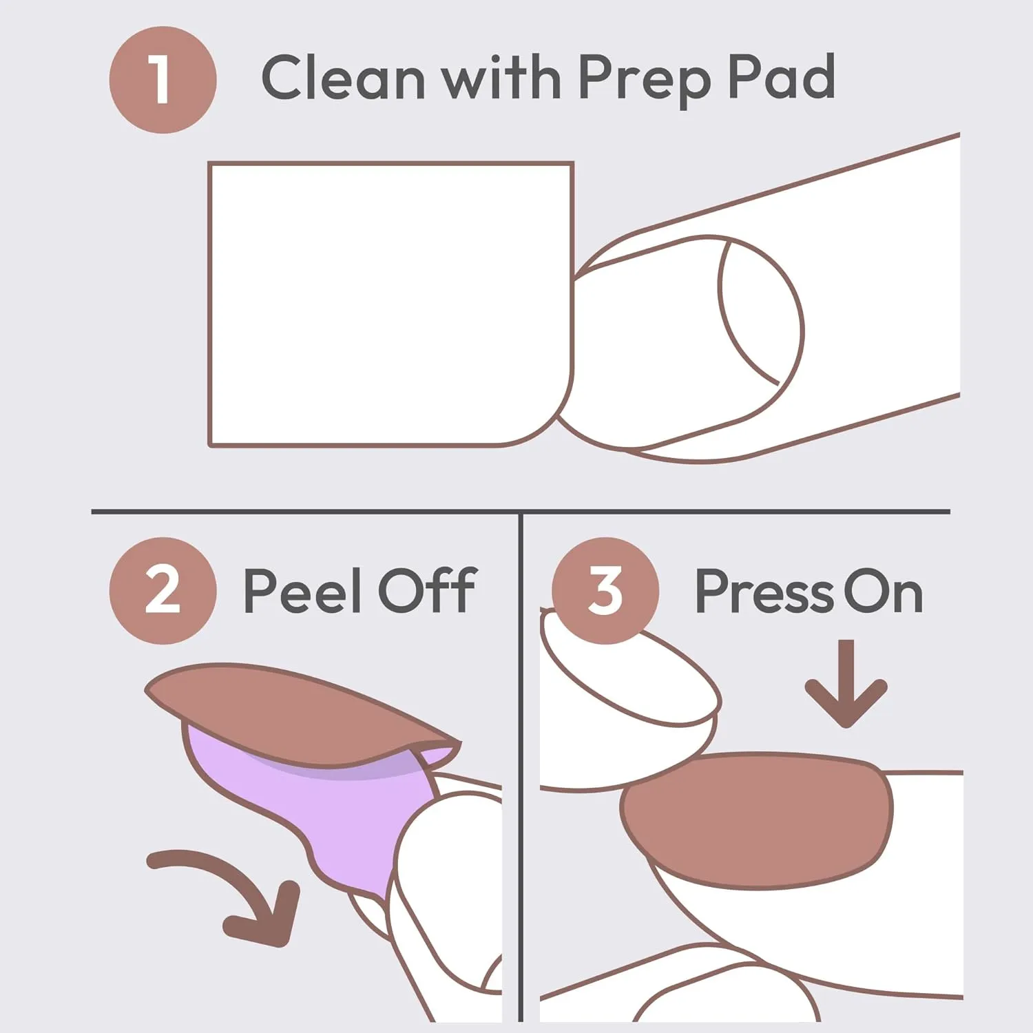 Impress The No Glue Mani Improved Adhesive Peel & Press Nails [IMM01Y0]