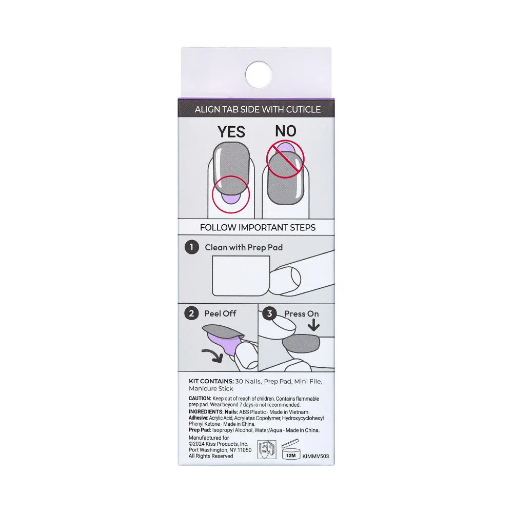 Impress The No Glue Mani Improved Adhesive Peel & Press Nails [IMM02Y0]
