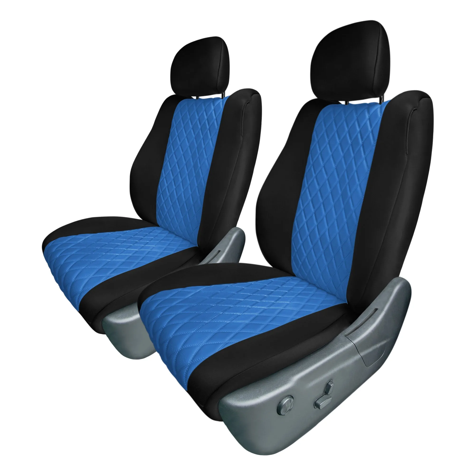 Jeep Grand Cherokee 2011 -2021 - Front Set Seat Covers - Blue Ultraflex Neoprene