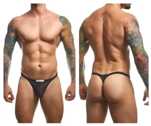 JUSTIN SIMON XSJ03 Classic Thongs Color Black Mesh