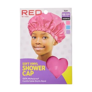 Kids Soft Vinyl Shower Cap- 100% Waterproof