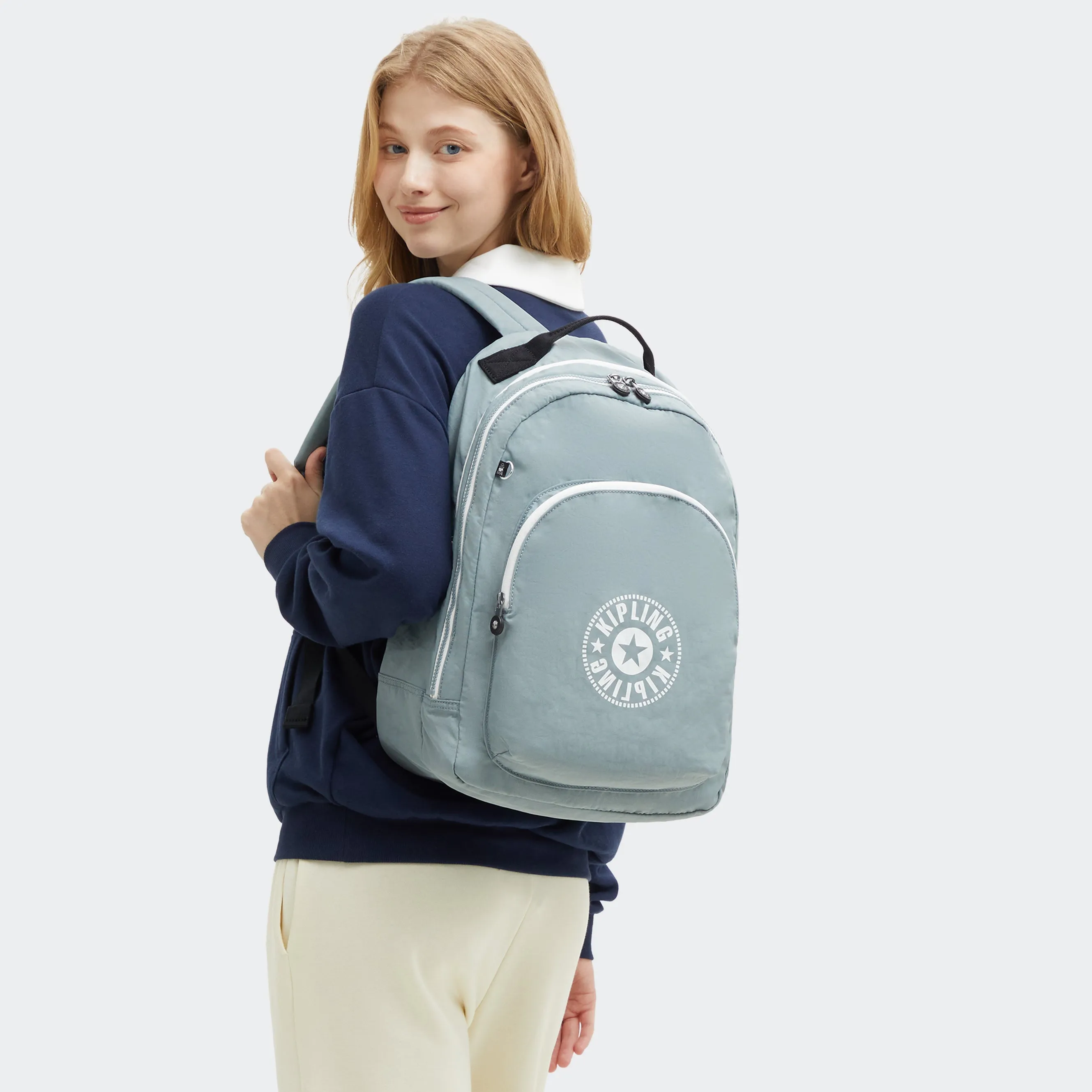 Kipling Curtis Extra Large 17" Laptop Backpack - Resort Pink