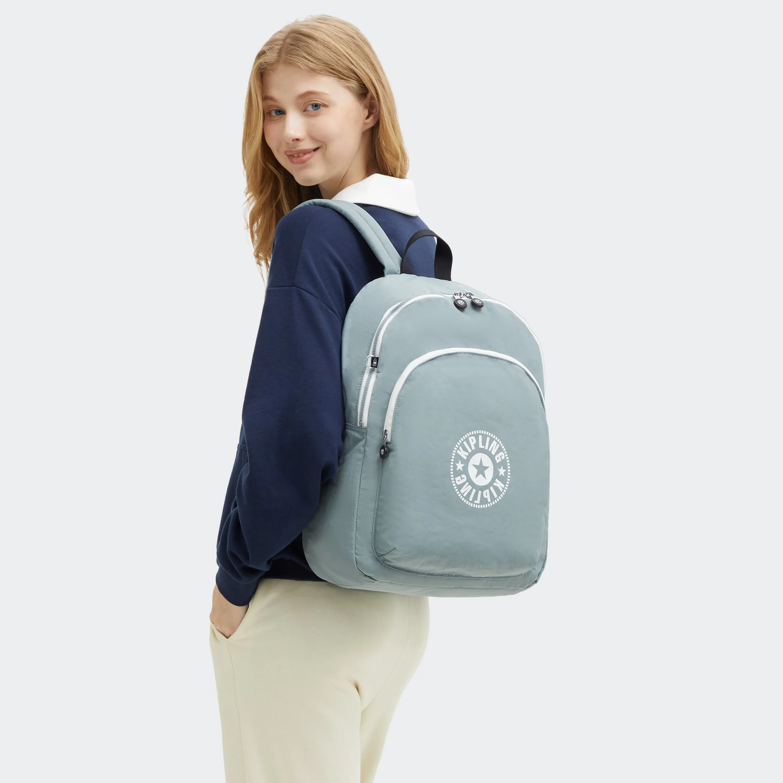 Kipling Curtis Large 17" Laptop Backpack - Resort Pink