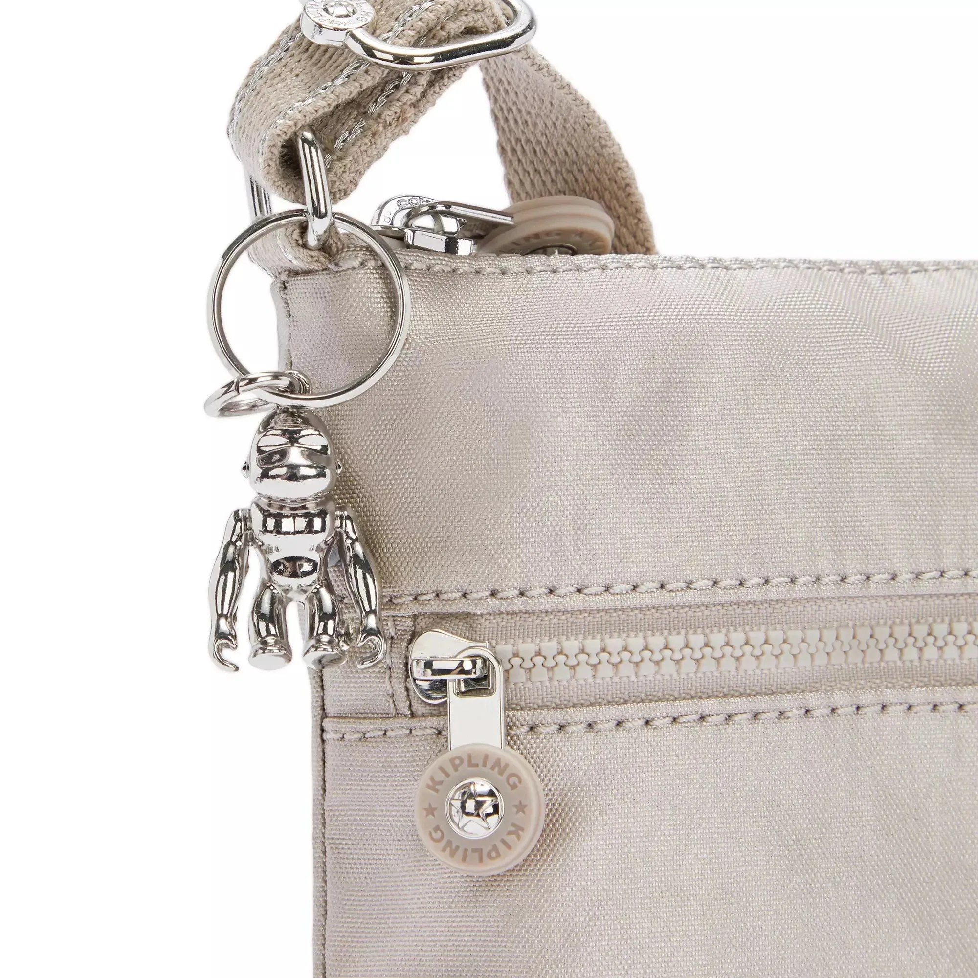 Kipling Keiko Metallic Crossbody Mini Bag - Metallic Glow