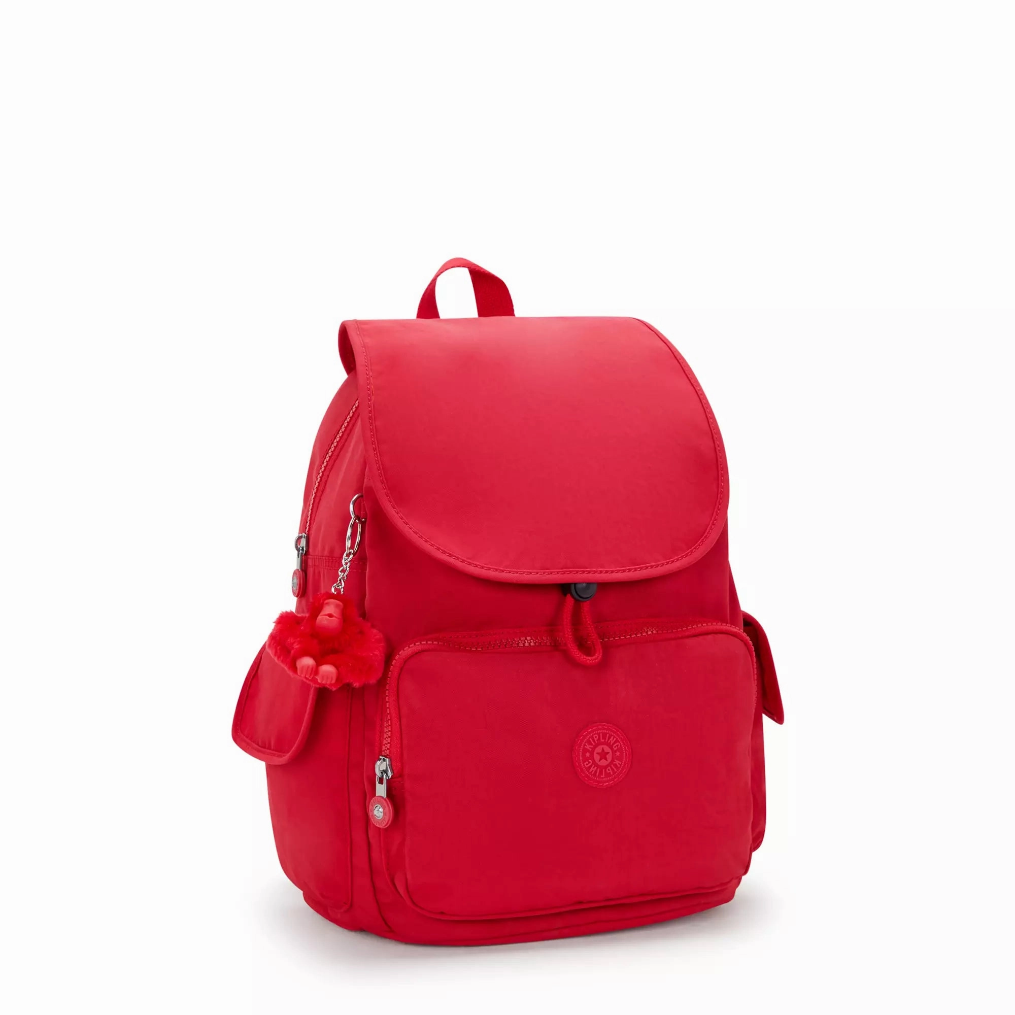 Kipling City Pack Medium Backpack - Red Rouge