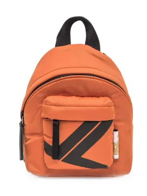 Lanvin Logo Printed Zipped Backpack