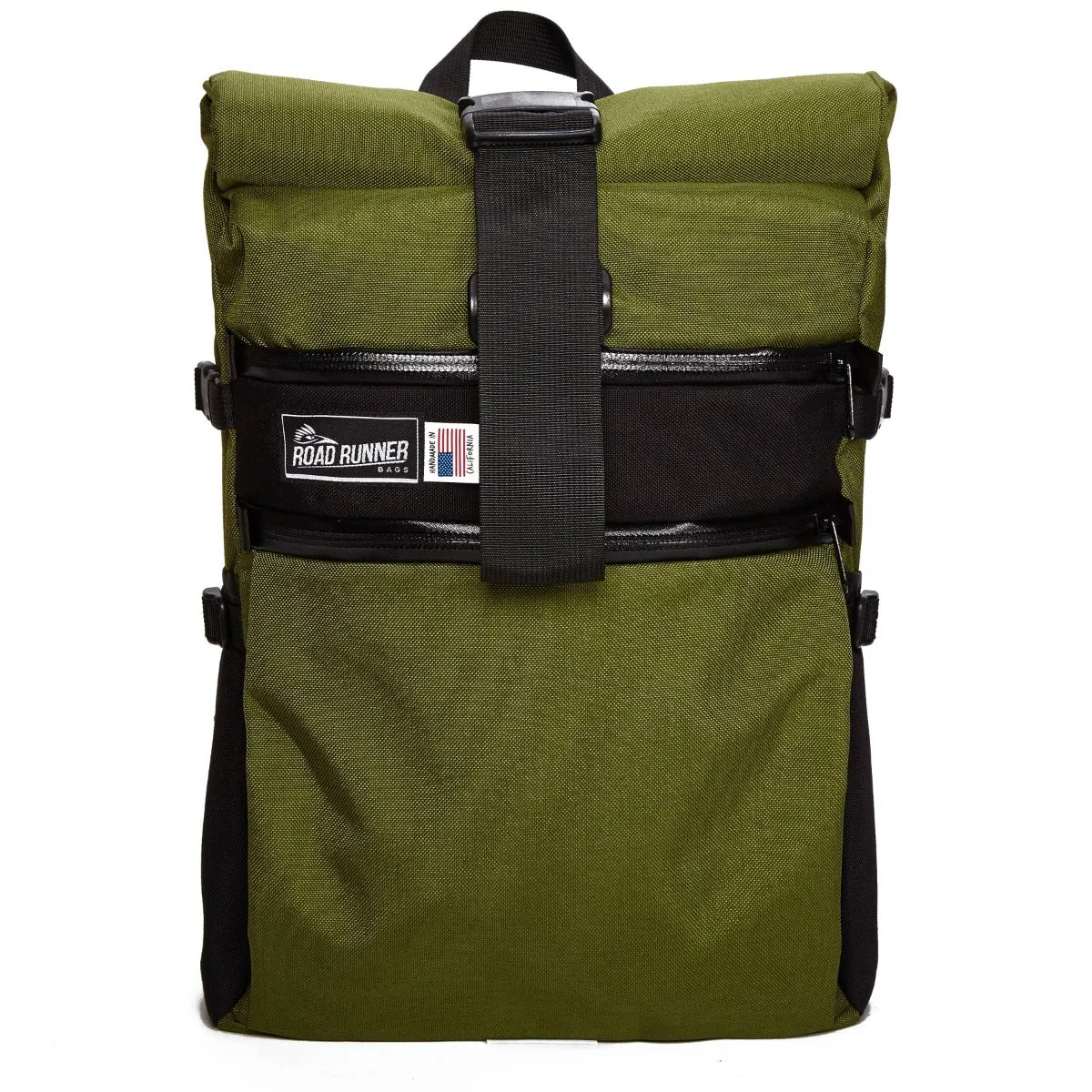 Large Roll Top Backpack: 33L