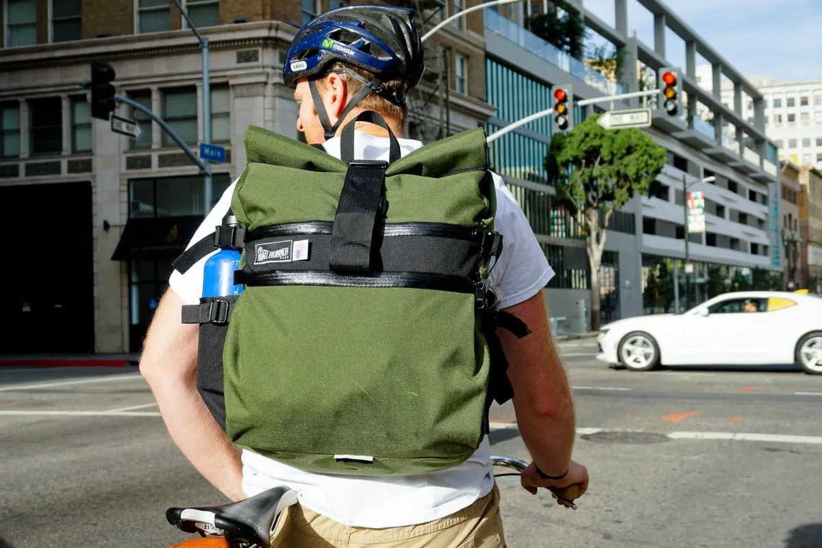 Large Roll Top Backpack: 33L