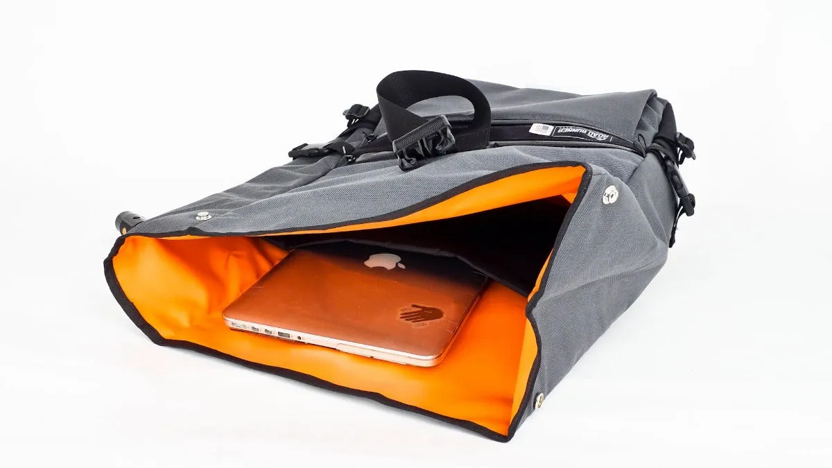 Large Roll Top Backpack: 33L