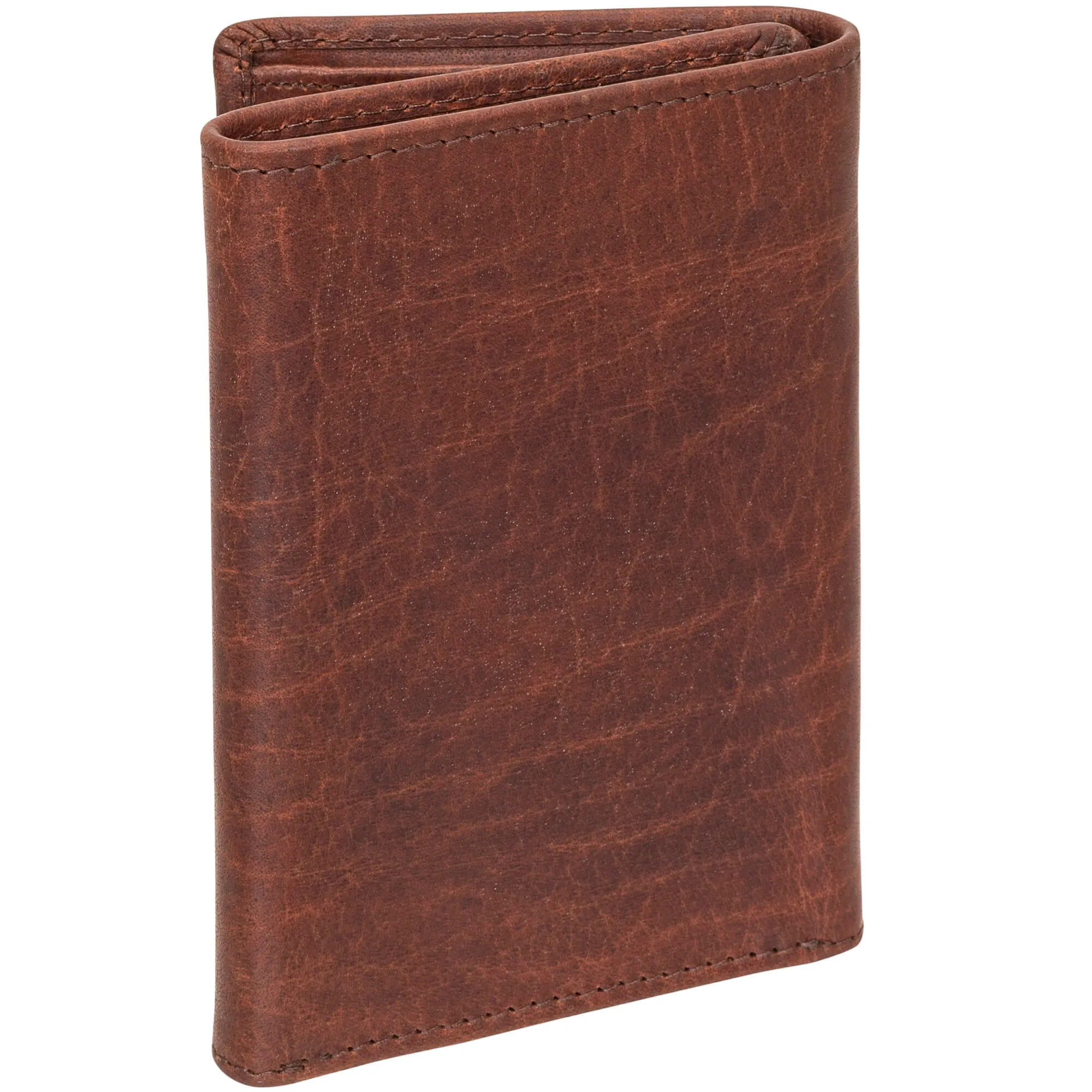 Mancini BUFFALO RFID Secure Trifold Wallet