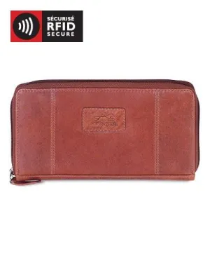 Mancini CASABLANCA Collection Ladies' “Clutch” Wallet (RFID Secure)