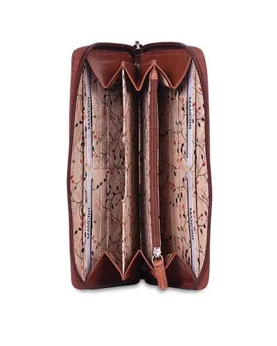 Mancini CASABLANCA Collection Ladies' “Clutch” Wallet (RFID Secure)