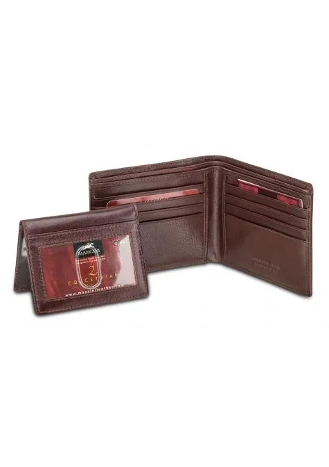 Mancini EQUESTRIAN-2 Men`s RFID Secure Billfold with Removable Passcase
