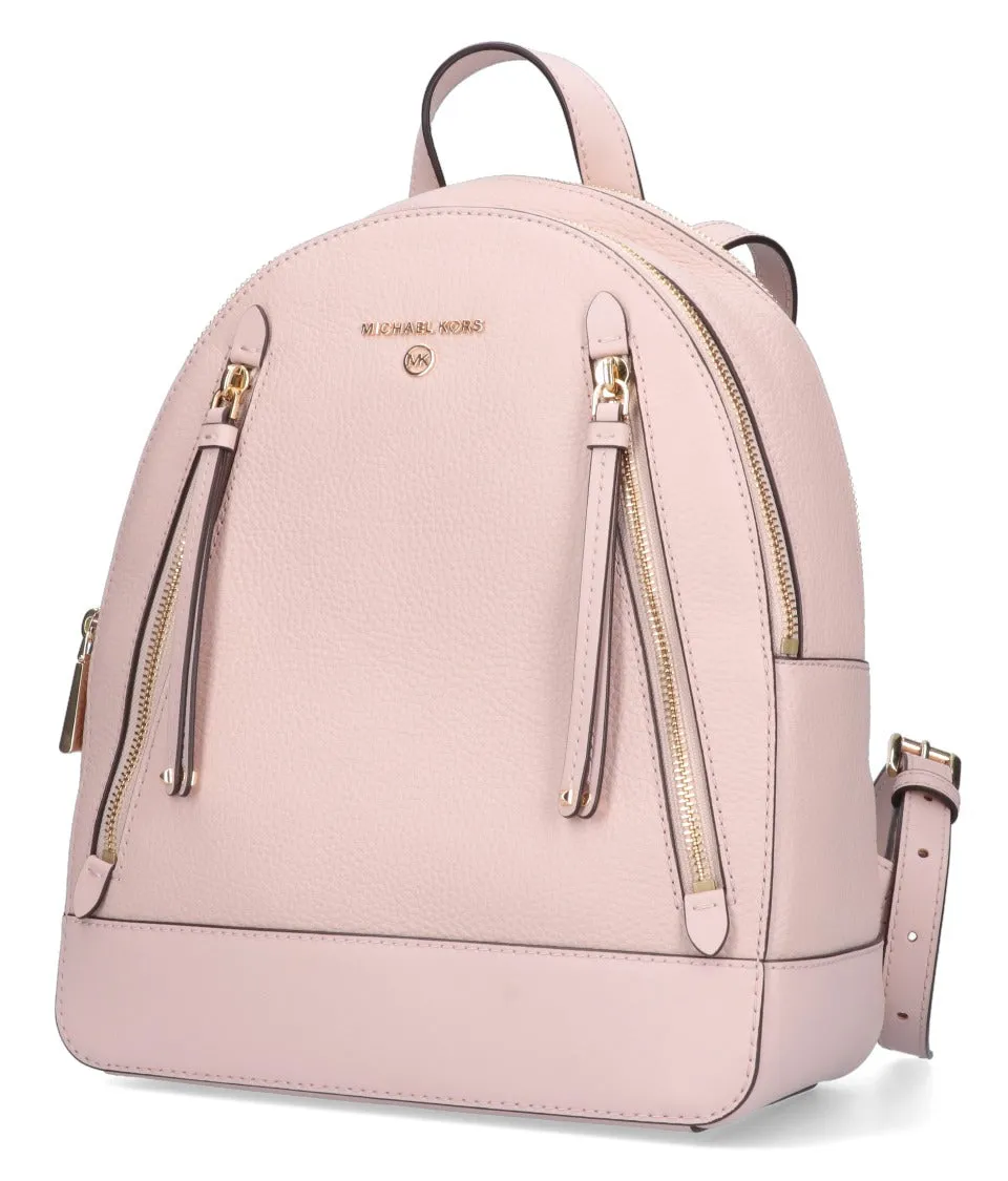 Michael Michael Kors Brooklyn Logo Plaque Backpack