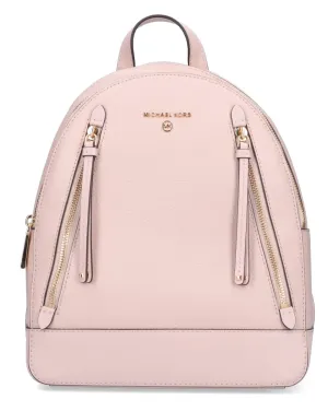 Michael Michael Kors Brooklyn Logo Plaque Backpack