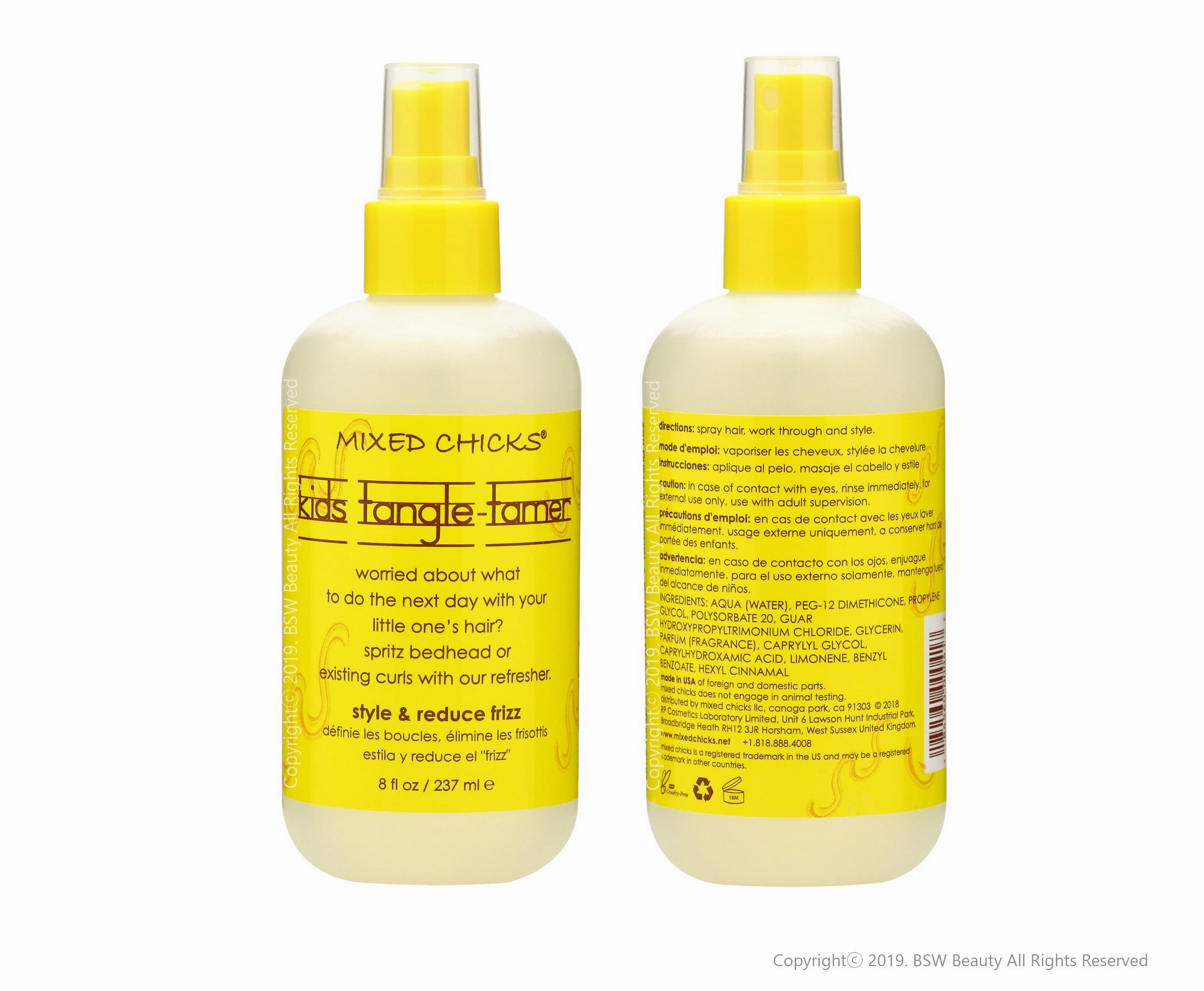 MIXED CHICKS KIDS TANGLE-TAMER 8oz