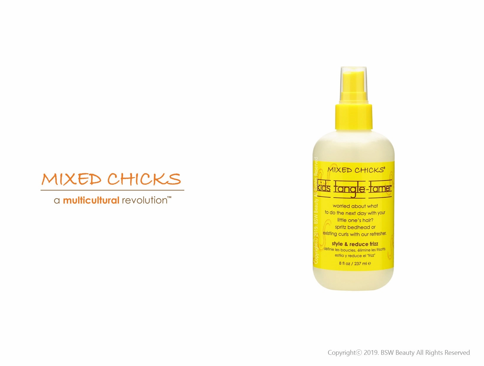MIXED CHICKS KIDS TANGLE-TAMER 8oz