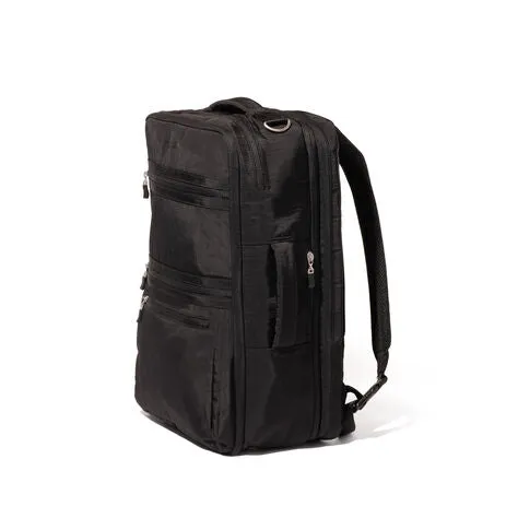 Modern Convertible Travel Backpack-Black