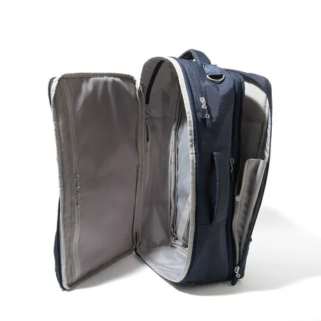 Modern Convertible Travel Backpack-French Navy