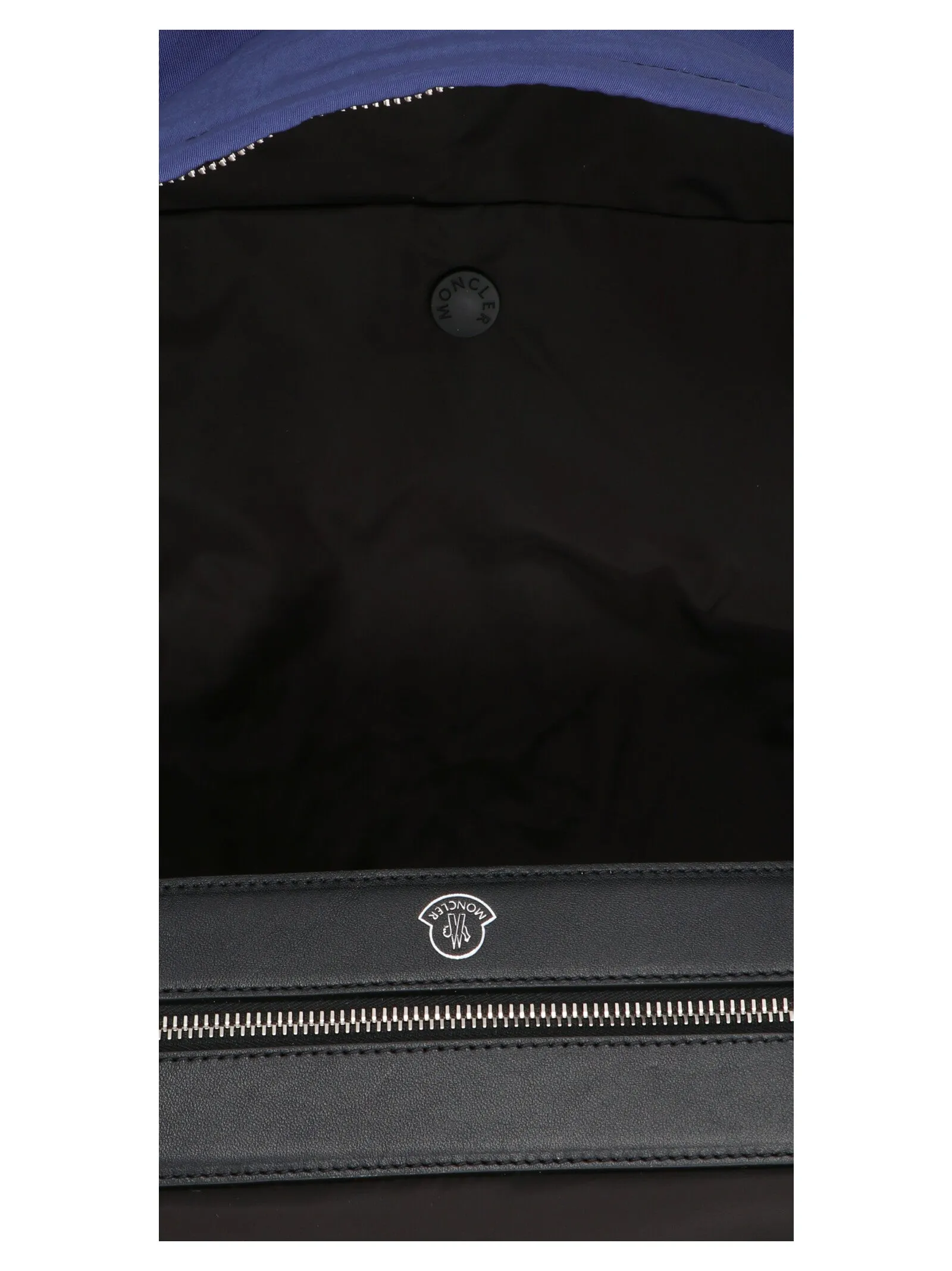 Moncler Logo Patch Zip-Up Backpack