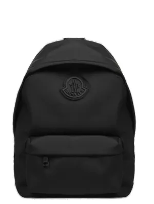 Moncler Pierrick Logo Patch Zipped Backpack