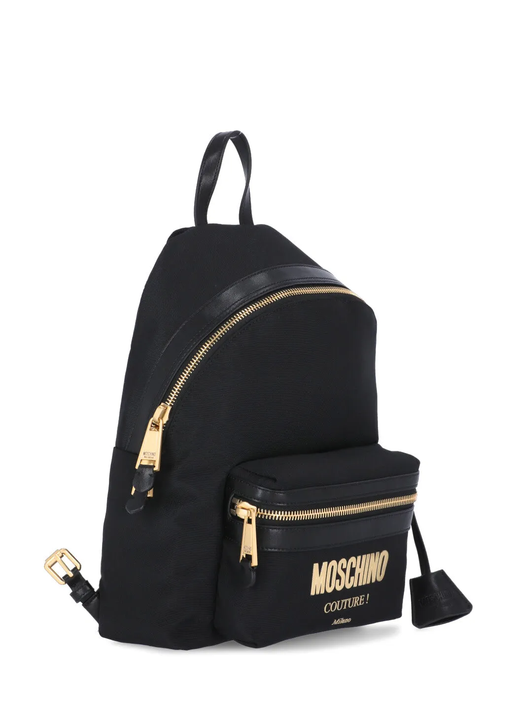 Moschino Couture Logo Plaque Backpack