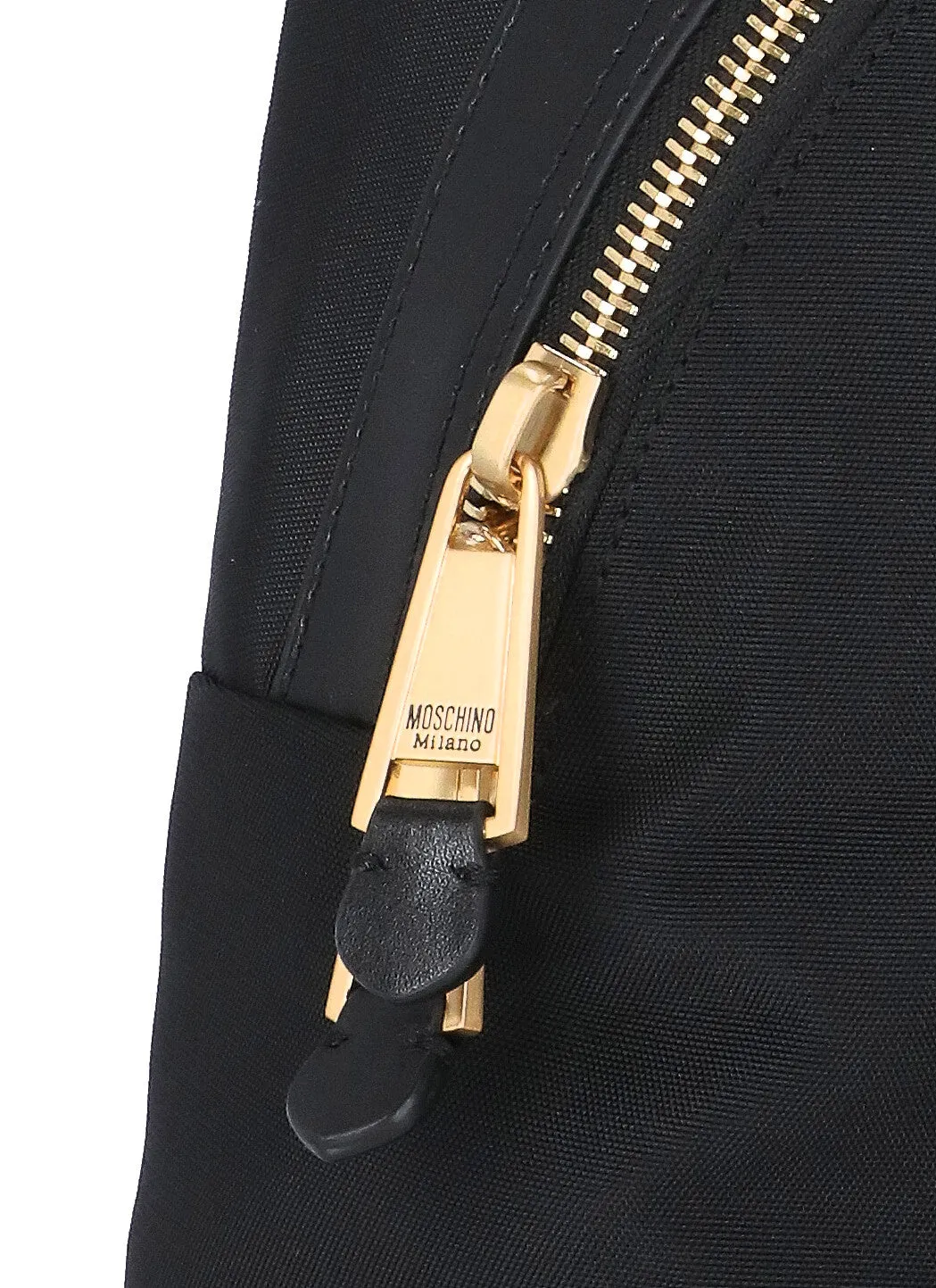 Moschino Couture Logo Plaque Backpack