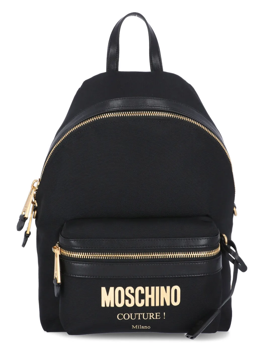 Moschino Couture Logo Plaque Backpack