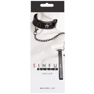 NS Novelties - Sinful Collar with Leash